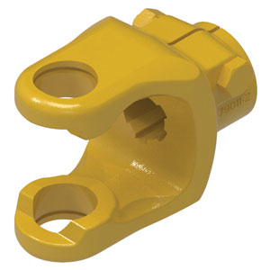 A-807-7606 Implement Yoke, 1 3/8" - 6 Spline w/ Clamp Bolt