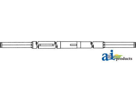 A-H115230 Shaft, Feeder House, Lower