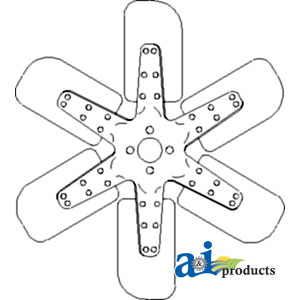 A-A173726 Fan, 6 Blade