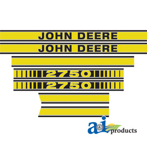 A-JD2750 Hood Decal