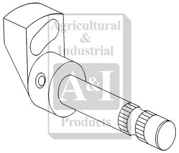 A-190960M92 Cam & Shaft Assembly, Differential Lock