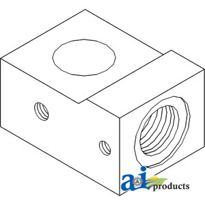 A-533287R2 Cylinder End (Block Type)