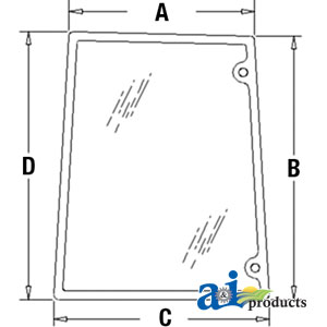 A-82029320 Glass, Side (RH)