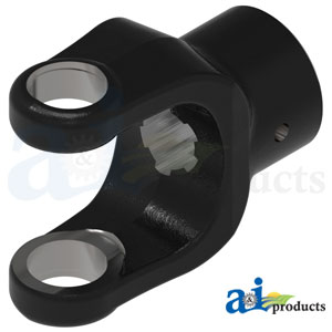 A-801-1406 Spline Bore Implement Yoke (w/ 21/64" Pin Hole)