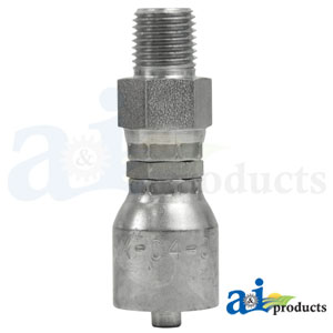 A-MPX-04-02-W (HW-MPX) Male NPTF Pipe - Swivel - Straight