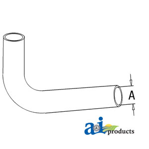 A-D5NN8260C Radiator Hose, Upper