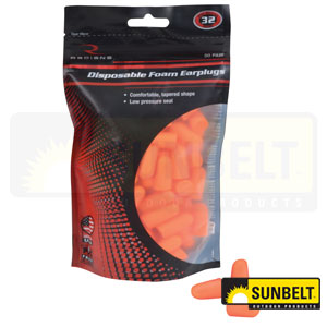 A-B1FP70BG50 50 Pair earplugs in resealable bag