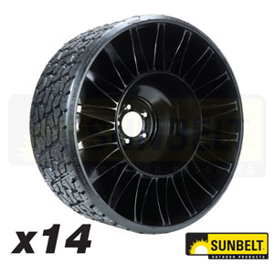 A-B125913TW5B 26x12N12 XL X-TWEEL TURF - 5 LUG, BULK #14