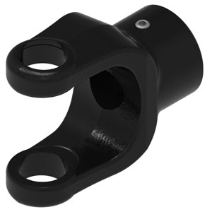 A-800-6822 Round Bore Implement Yoke (With Keyway & Set Screw)