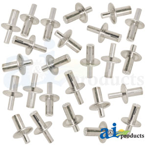A-RVT531 Rivet; Brazier Head, .250" X .531