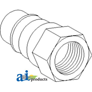 A-75540-66220 Coupler, Hydraulic Male