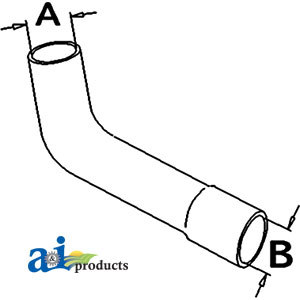 A-827930M1 Radiator Hose, Upper