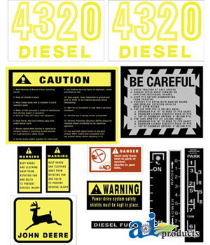 A-JD418 Hood Decal