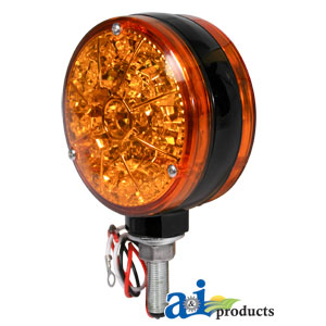 A-28A43 Safety Light; Amber, LED, 12 Volt