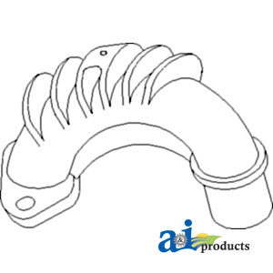 A-824245M1 Elbow, Exhaust