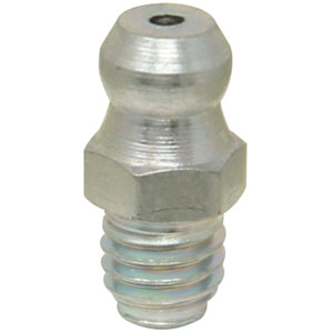 A-GF6M 6mm ST. Metric Grease Fitting, 20 Pack