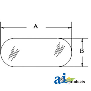 A-D7NN94420N26A GLASS, REAR, LOWER