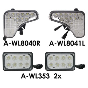 A-WL4652KT Light Kit, LED, 4 Lights