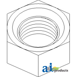 A-86507392 Nut, Tie Rod Jam; RH Thread