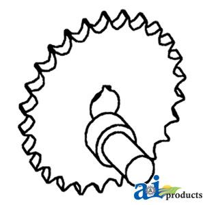 A-71130746 Sprocket Crank Assy., Shoe Drive (RH)