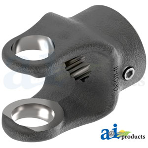 A-801-1013 Implement Yoke, .901" X 13 Spline Bore, w/ Set Screw