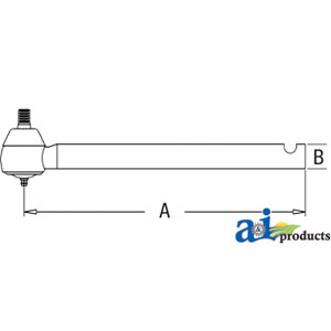 A-D4NN3278A Tie Rod, Outer (LH)
