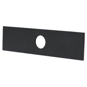 A-B1EB0928 BLADE, EDGER 8" L, .118" THK, 2" W, 1" CH, Hardened (Box of 50)