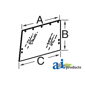 A-R50757 Glass, Side (RH/LH)