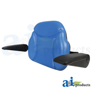 A-BB109BU Back Cushion, Big Boy Replacement; BLU