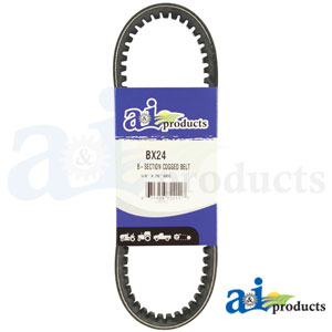 A-BX24 Cogged Classical V-Belt (5/8" X 26")