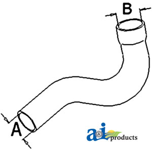 A-70264171 Radiator Hose, Lower