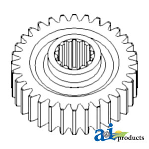 A-381506R1 Gear, IPTO Driven