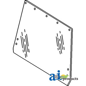 A-R50758 Glass, Rear, For Apps W / Latch