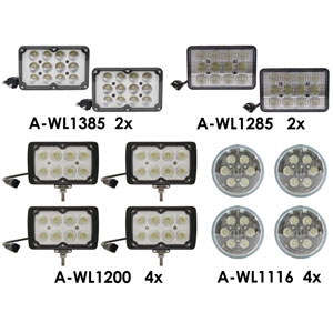 A-WL9192KT Light Kit, LED, 12 Lights