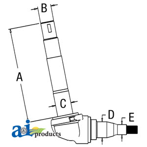 A-D2NN3106C Spindle (LH)