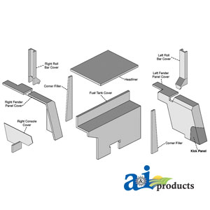 A-K61270 Cab Upholstery Kit