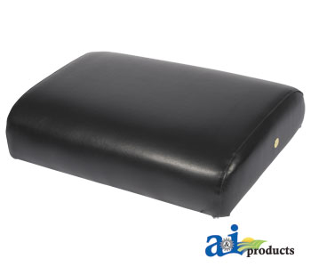 A-AA4847R-1 Bottom Cushion, Wood Base, 19.5" x 14", BLK