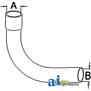 A-70276094 Radiator Hose, Upper