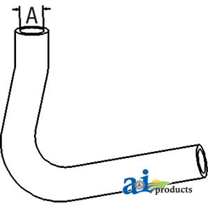 A-15571-72853 Radiator Hose, Lower