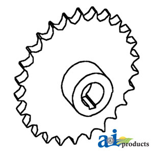 A-187331C1 Sprocket, Grain Tank Unloader Drive