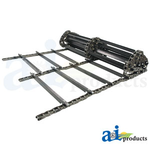A-AH224926 Chain, Feeder House; Smooth Slat, Wide Spaced