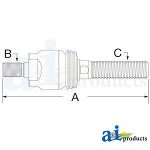 A-AL178284 Ball Joint, Tie Rod, RH / LH