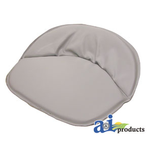 A-SP300-18 Deluxe Tie-on Seat Pad for H&M Pans, SILVER