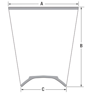 A-T394678 Glass, Center