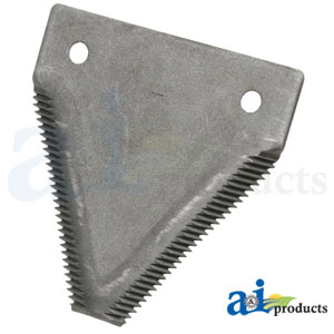 A-211-053 black 14ga top serrated