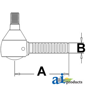 A-E2NN3289BA Tie Rod, Short
