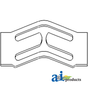 A-C7NN8A067A CLIP, GRILLE