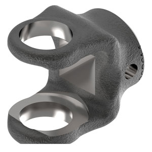 A-10001-1043 Implement Yoke, 7/8" Square Bore, w/ Set Screw