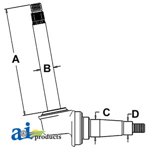 A-406267R92 Spindle (RH/LH)