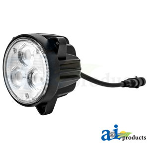 A-WL5676 Work Lamp, LED, Flood, Round